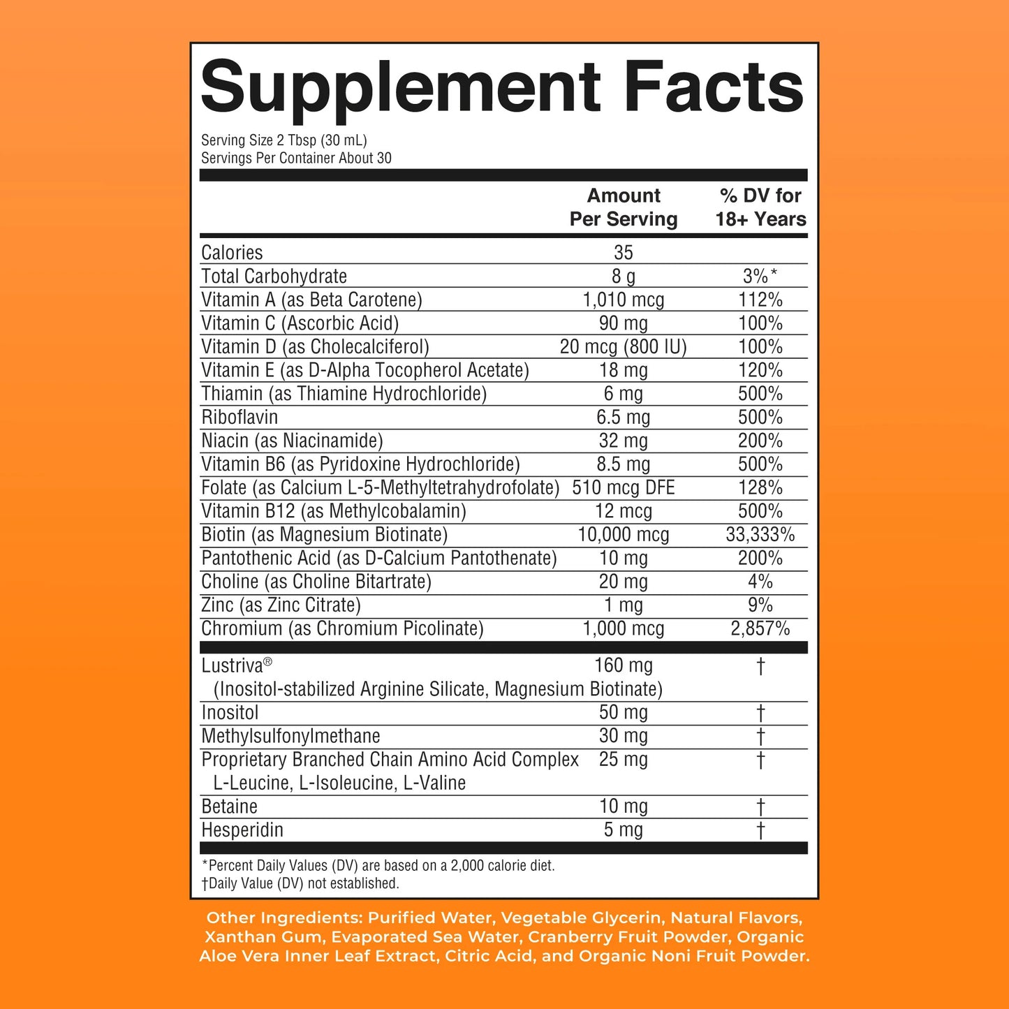 Liquid Morning Multivitamin